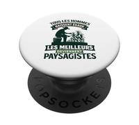 Paysagistes Les Meilleurs Deviennent Paysagiste Jardinier PopSockets PopGrip Adhésif
