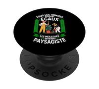 Paysagistes Les Meilleurs Deviennent Paysagiste Jardinier PopSockets PopGrip Adhésif