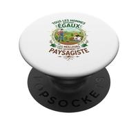 Paysagistes Les Meilleurs Deviennent Paysagiste Jardinier PopSockets PopGrip Adhésif
