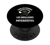 Paysagistes Les Meilleurs Deviennent Paysagiste Jardinier PopSockets PopGrip Adhésif