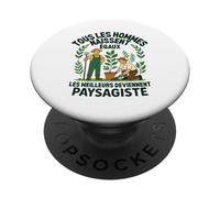 Paysagistes Les Meilleurs Deviennent Paysagiste Jardinier PopSockets PopGrip Adhésif