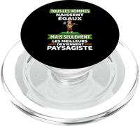 Paysagistes Les Meilleurs Deviennent Paysagiste Jardinier PopSockets PopGrip pour MagSafe