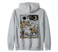 Paysan by Day Knight by Night Renaissance Fair Funny Frog Sweat à Capuche