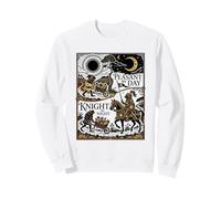Paysan by Day Knight by Night Renaissance Fair Funny Frog Sweatshirt