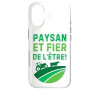 Paysan et Fier de l'Être Fierté Agricole pour Homme Coque pour iPhone 17