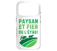Paysan et Fier de l'Être Fierté Agricole pour Homme Coque pour iPhone 17 Pro