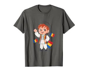 Paysan roumain Traditionnel pour Hommes et garçons T-Shirt