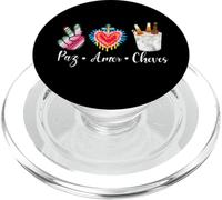 Paz Amor Cheves Fiesta Cinco de Mayo Party Borracho Mexicans PopSockets PopGrip pour MagSafe