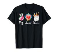 Paz Amor Cheves Fiesta Cinco de Mayo Party Borracho Mexicans T-Shirt