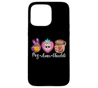 Paz, Amor Y Chocolate Taza De Barro Jarrito Chorreado Mexico Coque pour iPhone 15 Pro Max