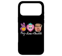 Paz, Amor Y Chocolate Taza De Barro Jarrito Chorreado Mexico Coque pour iPhone 17 Pro Max