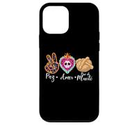 Paz, Amor Y Pan Dulce Dia de Los Muertos Sugar Skull Coque pour iPhone 12 mini
