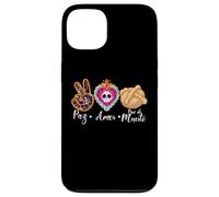 Paz, Amor Y Pan Dulce Dia de Los Muertos Sugar Skull Coque pour iPhone 13