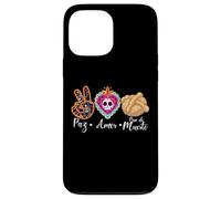 Paz, Amor Y Pan Dulce Dia de Los Muertos Sugar Skull Coque pour iPhone 13 Pro Max