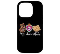 Paz, Amor Y Pan Dulce Dia de Los Muertos Sugar Skull Coque pour iPhone 14 Pro