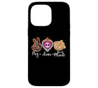 Paz, Amor Y Pan Dulce Dia de Los Muertos Sugar Skull Coque pour iPhone 14 Pro Max