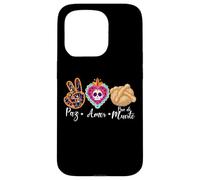Paz, Amor Y Pan Dulce Dia de Los Muertos Sugar Skull Coque pour iPhone 15 Pro