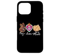 Paz, Amor Y Pan Dulce Dia de Los Muertos Sugar Skull Coque pour iPhone 16 Pro Max