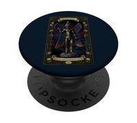 Pazuzu King of Wandering Winds Tarot de Mésopotamie Antique PopSockets PopGrip Adhésif