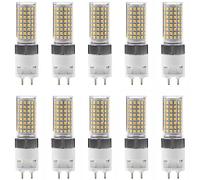 PAZWAHF Ampoule LED G12 25 Watts 2500 lumens G12 à Deux Broches, Base en céramique, Ampoule LED en Forme de maïs (équivalent halogène 250 W), Non Variable (10 pièces)