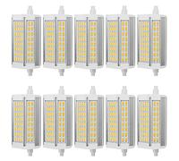 PAZWAHF Ampoules LED à Double extrémité de Type J de 118 mm Lampe LED R7S 30 W 118 mm (Remplacement d'ampoule halogène J118 300 W), Ampoules LED J118 R7S 5730 Perles LED