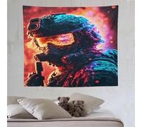 PAZZK couleur militaire Tapisserie Murale Suspendue Avec Impression 3D, Tenture Pour Décoration De Chambre, Art De Décoration Murale 130×150cm