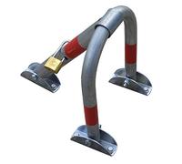 PB-3LS Barriere de parking pliante avec cadenas 30cm x 40cm