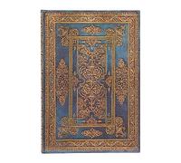 PB CARNET DESIGN LUXUEUX LUXE BLEU MIDI LIG.