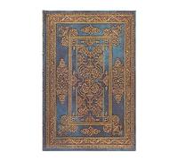 PB CARNET DESIGN LUXUEUX LUXE BLEU MINI LIG.