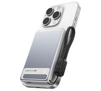 INIU Batterie externe MagPro Slim sans fil magnétique 5000 mAh 1 port USB-C et câble USB-C Blanc