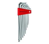 PB Swiss Tools PB Swiss Tools Jeu de clés Allen coudées 9 pièces 1,5-10 mm long tête sphérique en plastique Quantité:1