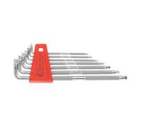 PB Swiss Tools PB Swiss Tools Jeu de clés mâles coudées 6 pans, longues chromée, Nombre de tournevis: 7 Quantité:1