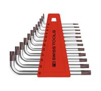 PB Swiss Tools PB Swiss Tools Jeu de clés mâles coudées, pour TX chromées, Nombre de tournevis: 12 Quantité:1