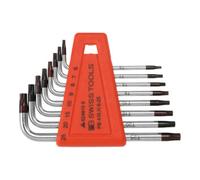 PB Swiss Tools PB Swiss Tools Jeu de clés mâles coudées, pour TX chromées, Nombre de tournevis: 8 Quantité:1