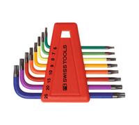 PB Swiss Tools PB Swiss Tools Jeu de tournevis d'angle, pour TX, revêtu par poudre, 8 pièces Quantité:1