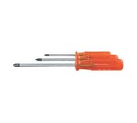 PB Swiss Tools PB Swiss Tools Jeu de tournevis pour Phillips avec manche en plastique, Nombre de tournevis: 3 Quantité:1