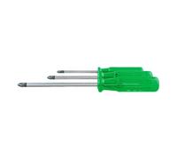 PB Swiss Tools PB Swiss Tools Jeu de tournevis pour Pozidriv, avec manche en plastique, Nombre de tournevis: 4 Quantité:1