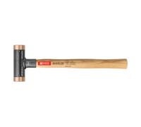 PB Swiss Tools PB Swiss Tools Maillet anti-rebond avec embouts en cuivre Manche Hickory, Diamètre de la tête du maillet: 24 mm Quantité:1