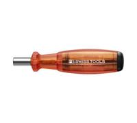 PB Swiss Tools Porte-embout PB 6464 | 100 % fabriqué en Suisse | Tournevis avec chargeur d'embouts pour embouts C6 Precision