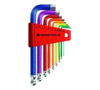 PB Swiss Tools PB Swiss Tools RainBow Jeu de clés Allen coudées 9 pièces 1,5-10mm en support plastique Quantité:1