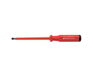 PB Swiss Tools PB Swiss Tools Tournevis d'électricien pour visà fente, Classic 100% isolé, Largeur embout (b): 10 mm Quantité:1