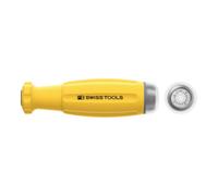 PB Swiss Tools PB Swiss Tools Tournevis dynamométrique avec vernier, porte-lames de rechange, ESD, Couple maximal: 200 cN·m Quantité:1