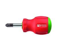 PB Swiss Tools PB Swiss Tools Tournevis Stubby PZ2x 35mm SwissGrip Quantité:1