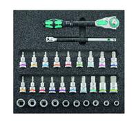 PB Swiss Tools Wera Module d'outil 1/3 Clé à douille 1/2" Zyklop avec fonction de maintien Quantité:1