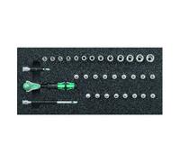 PB Swiss Tools Wera Module d'outil 1/3 clé à douille 1/4" Zyklop avec fonction de maintien Quantité:1