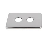 PB tub Plaque de finition inox Sertifix entraxe 55 mm