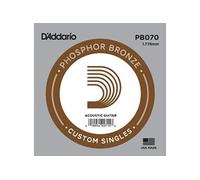 D'Addario PB070 Corde seule avec filet de bronze phosphoreux pour guitare acoustique Calibre .070