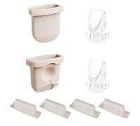 PBAHAUP Lot de 8 Pièces de Rechange pour Tire-Lait, Kit de Remplacement Comprend des Diaphragmes Valves à Bec Canard et Couvercles de Buse, Accessoires Compatibles avec eufy S1 Pro S1 E10 E20