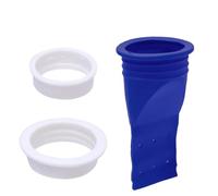 PBDEIOEOE Dispositif Anti-refoulement, Bouchon Anti-odeurs for vanne d'égout, for Cuisine et Salle de Bain, Filtre Anti-refoulement Rond en Silicone for lavabo Toilettes