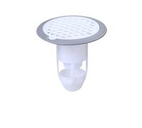 PBDEIOEOE Dispositif Anti-refoulement, Bouchon Anti-odeurs for vanne d'égout, idéal for la Cuisine et Salle de Bain. Crépine en Silicone for Baignoire, Filtre à Eau, Siphon évier(White)